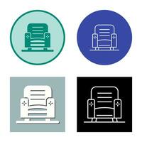 Armchair Vector Icon