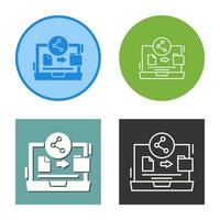 File Share Vector Icon