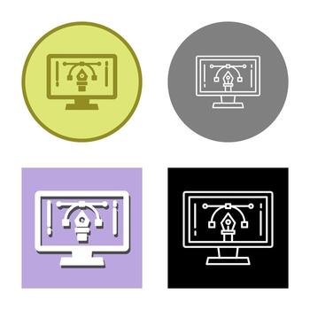 Elearning Vector Icon