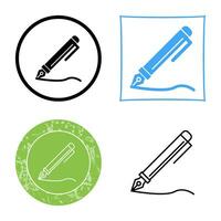 Pen Vector Icon