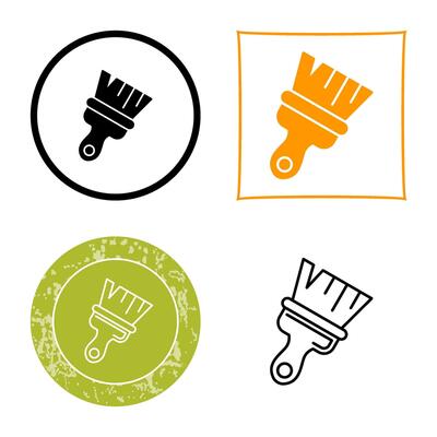 Paint Brush Vector Icon