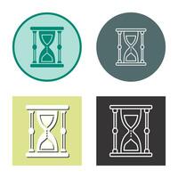 icono de vector de reloj de arena