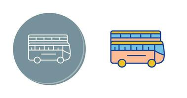 Double Bus Vector Icon