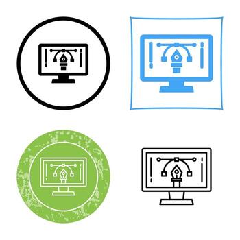 Elearning Vector Icon