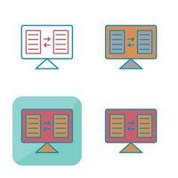 File Sharing Vector Icon