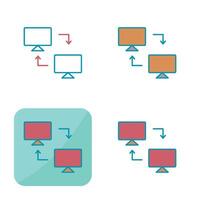 Sharing Systems Vector Icon