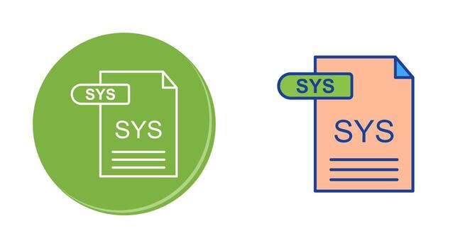 SYS Vector Icon