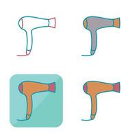 Hair Dryer Vector Icon