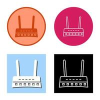 Router Vector Icon