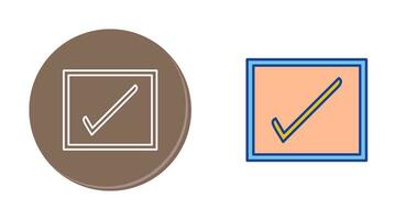 Checkbox Vector Icon