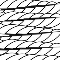 Vector monochrome lines pattern Background