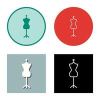 Dress Holder Vector Icon