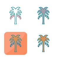 Coconut trees Vector Icon