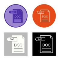 icono de vector de documento