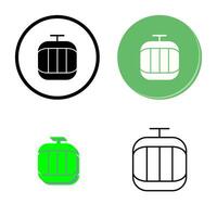 Cable Car Vector Icon