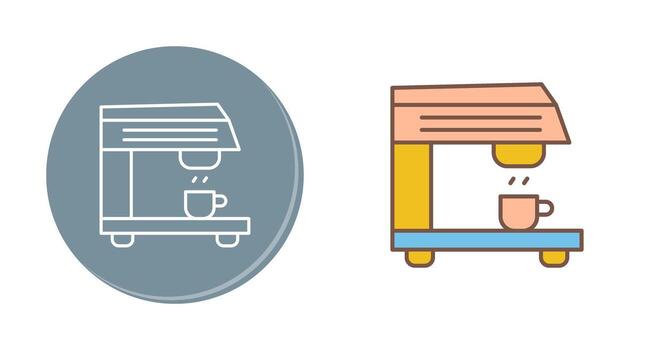 Coffee Machine Vector Icon
