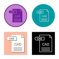 icono de vector de cad