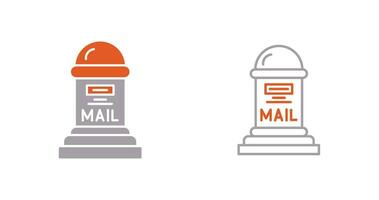 Mail Box Vector Icon