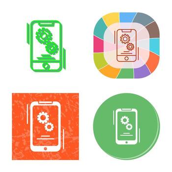 icono de vector de configuración