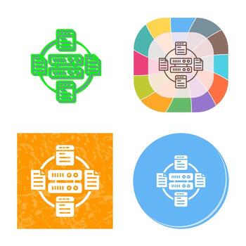 icono de vector de servidor