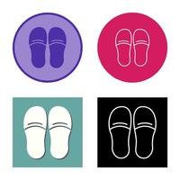 Slippers Vector Icon