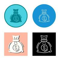 Money Bag Vector Icon