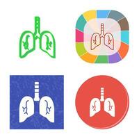 Lung Vector Icon