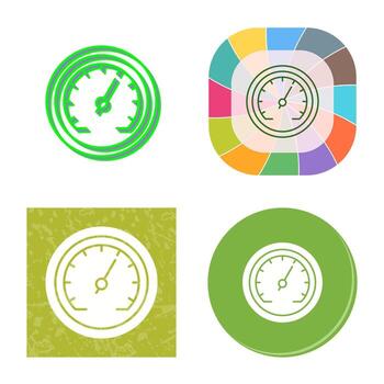 Speedometer Vector Icon