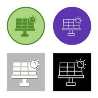 Solar Energy Vector Icon