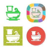 Bathtub Vector Icon