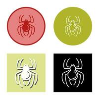 icono de vector de araña