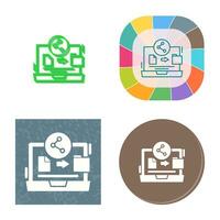 File Share Vector Icon