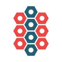Epitaxial Flim Vector Glyph Two Color Icon For Personal And Commercial Use.