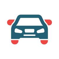 Car Vector Glyph Two Color Icon For Personal And Commercial Use.