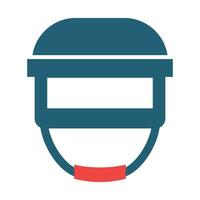 Headgear Vector Glyph Two Color Icon For Personal And Commercial Use.