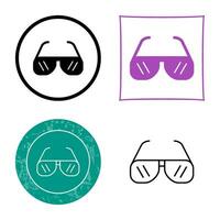 Sun Glasses Vector Icon