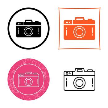 icono de vector de camara
