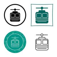 Cable car Vector Icon