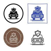 Car Protection Vector Icon