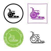 Wheel Chair Vector Icon