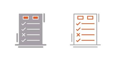 Today to Done CheckList Vector Icon