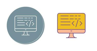 Coding Vector Icon