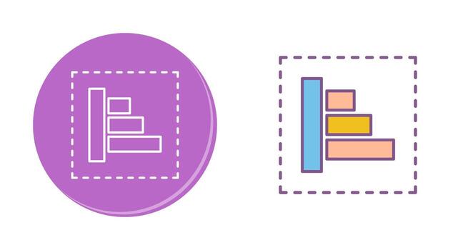 Object Alignment Vector Icon