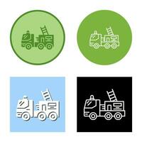 Fire Truck Vector Icon