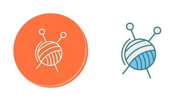 Knitting Vector Icon