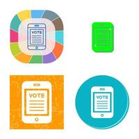 Vote Vector Icon
