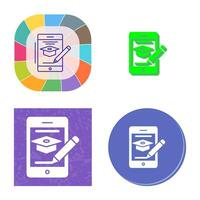 Online Course Vector Icon