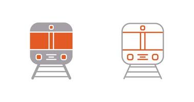 icono de vector de tren