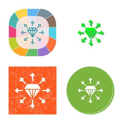 Diamond Vector Icon