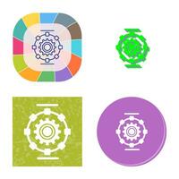 Automated Process Vector Icon